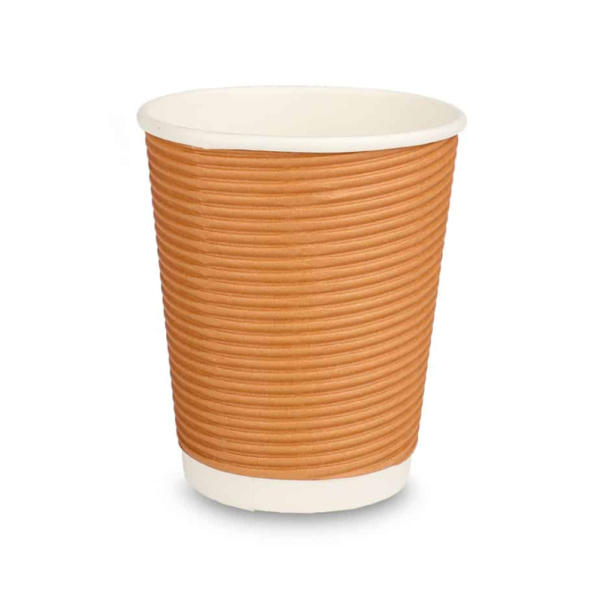 Premium Disposable Ripple Glasses/Cups for Hot & Cold Beverages - Image 2